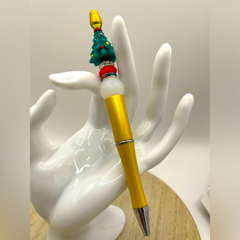 ⛄️ CHRISTMAS TREE PEN ⛄️ - Green &  Gold